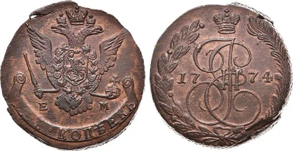5 копеек, 1774, фото 1