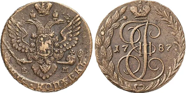5 копеек, 1787, фото 1