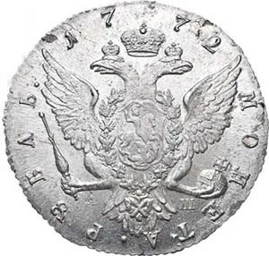1 рубль, 1772, фото 2