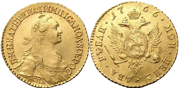 2 рубля, 1766, фото 1