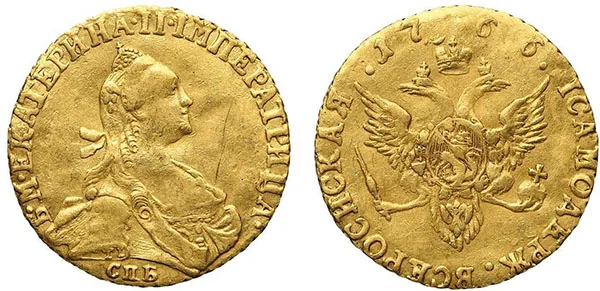 1 червонец, 1766, фото 1
