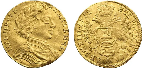 1 червонец, 1712, фото 1