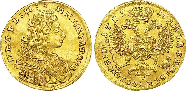 1 червонец, 1729, фото 1