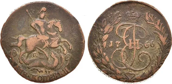 2 копейки, 1766, фото 1